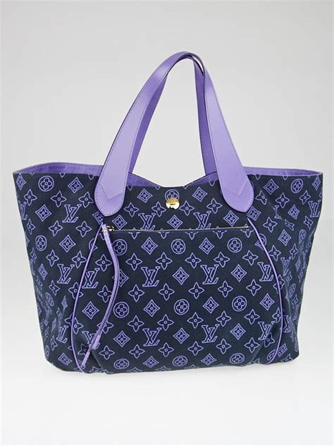 LOUIS VUITTON Cabas Ipanema GM Navy 